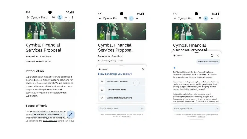 Gemini Now Offers Document Summarization and Key Point Extraction for Android Users Gemini Now Offers Document Summarization and Key Point Extraction for Android Users