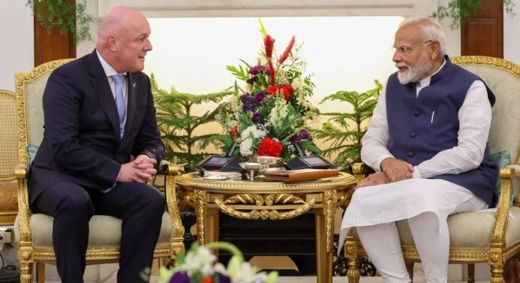 India, New Zealand Strengthen Strategic Partnership
